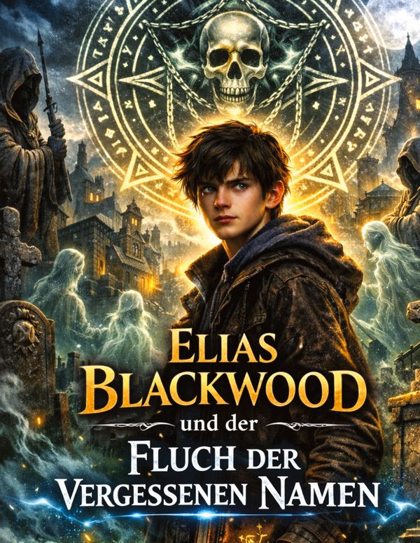 Elias Blackwood und der Fluch der vergessenen Namen (Buch)