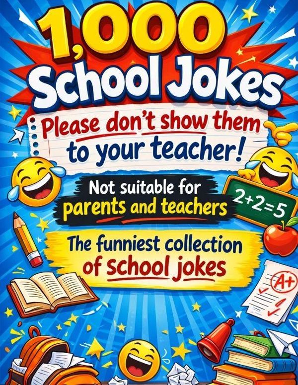 1,000 school jokes: Please dont show them to your teacher! (Buch)