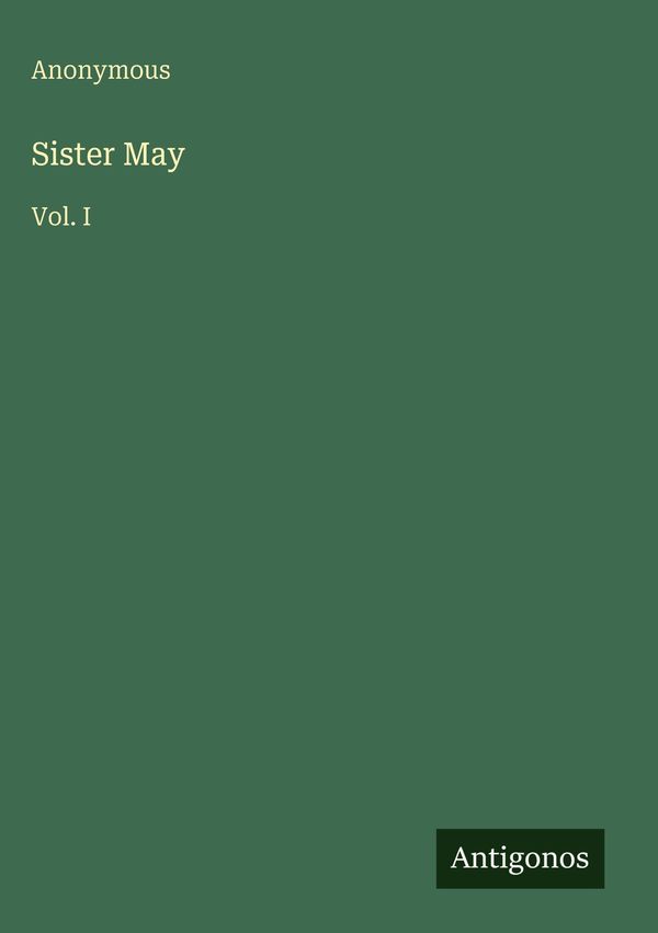 Sister May - Anonymous (Buch)