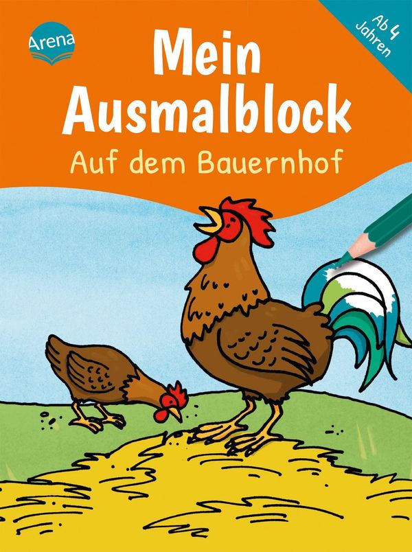 Mein Ausmalblock. Auf dem Bauernhof (Buch)