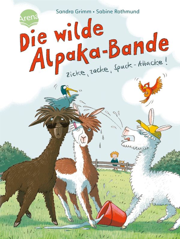 Die wilde Alpaka-Bande (1). Zicke, zacke, Spuck-Attacke! (Buch)