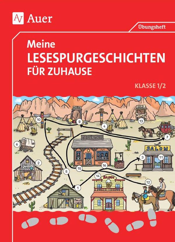 Meine Lesespurgeschichten für Zuhause - Klasse 1/2 - Sandra Blomann
