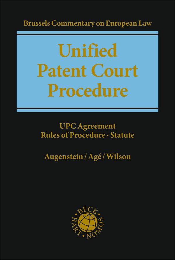 Unified Patent Court Procedure (Buch)