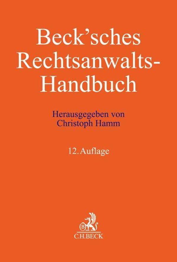 Becksches Rechtsanwalts-Handbuch (Buch)