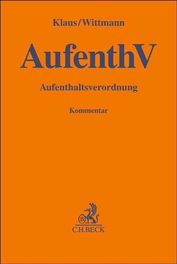 AufenthV (Buch)