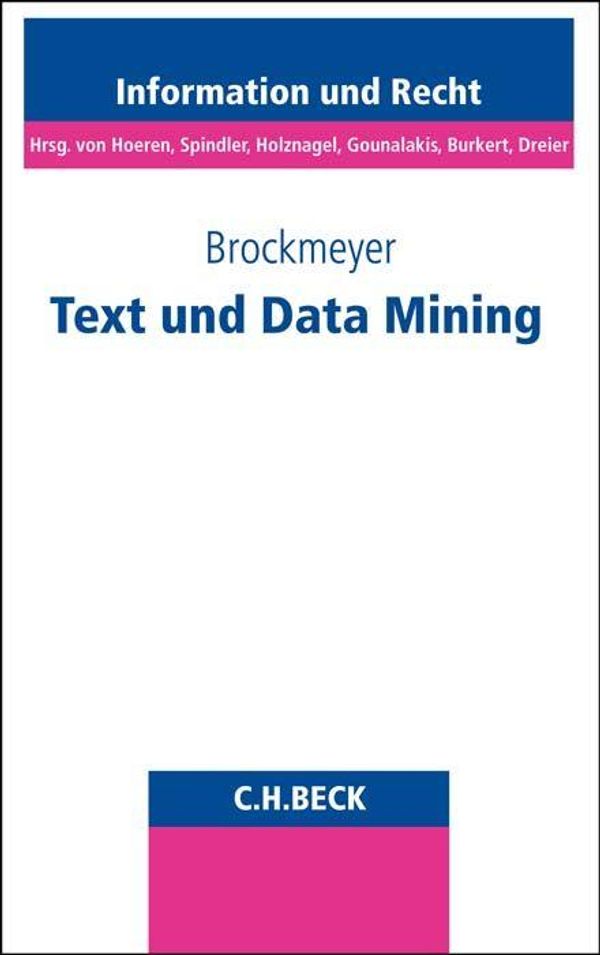 Text und Data Mining - Henning Brockmeyer (Buch)