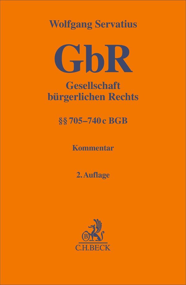 Gesellschaft bürgerlichen Rechts. GbR - Wolfgang Servatius (Buch)