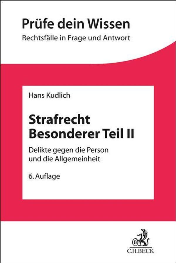 Strafrecht Besonderer Teil II - Hans Kudlich (Buch)