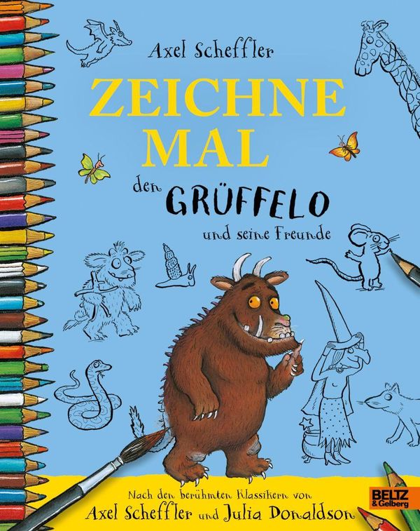 Zeichne mal den Grüffelo und seine Freunde - Axel Scheffler (Buch)