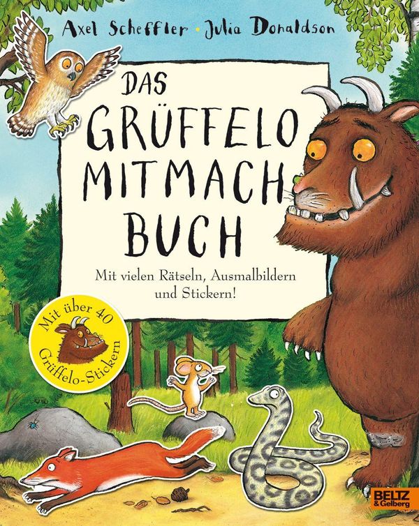 Der Grüffelo. Das Grüffelo-Mitmachbuch - Axel Scheffler (Buch)