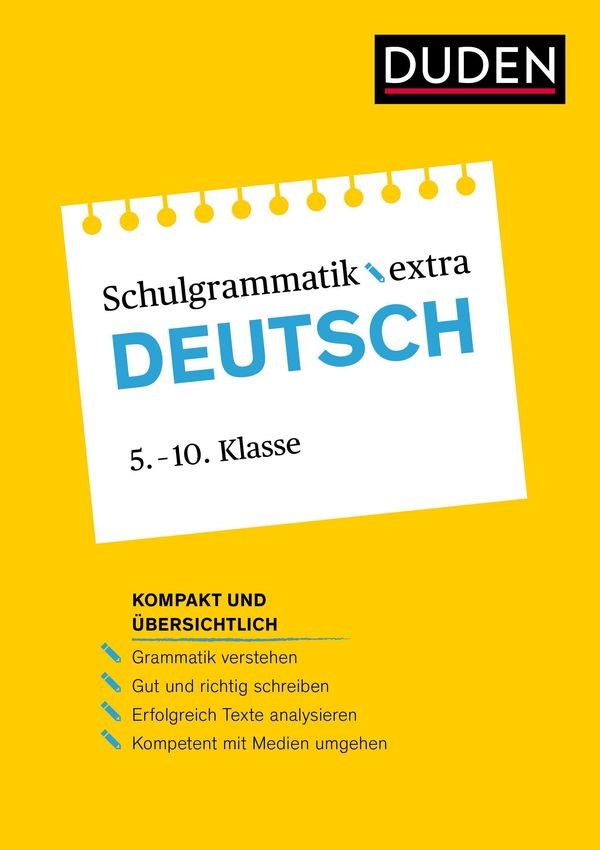Duden Schulgrammatik extra Deutsch - Monika Bornemann (Buch)