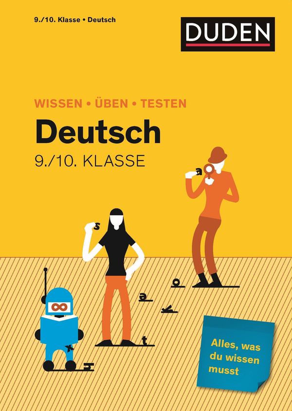 Wissen - Üben - Testen: Deutsch 9./10. Klasse (Buch)