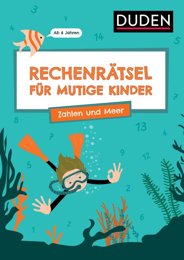 Rechenrätsel für mutige Kinder - Zahlen und Meer - Ab 6 Jahren (Buch)