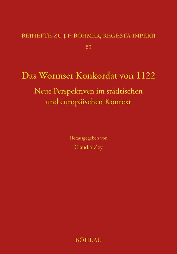 Das Wormser Konkordat von 1122 (Buch)