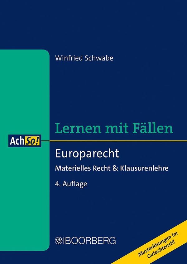 Europarecht - Winfried Schwabe (Buch)