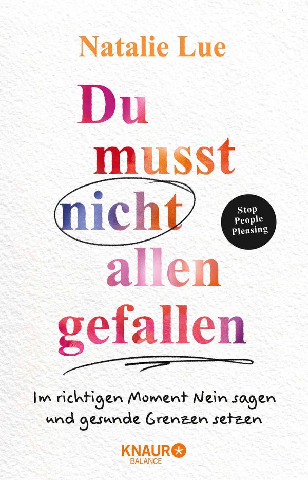 Du musst nicht allen gefallen - Natalie Lue (Buch)