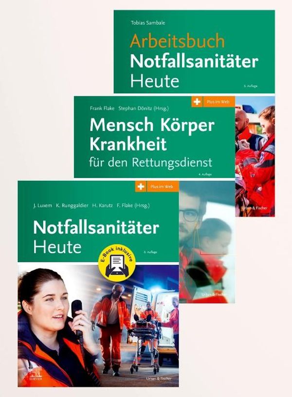 Notfallsanitäter Lernpaket + Arbeitsbuch - Tobias Sambale (Buch)