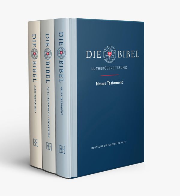 Lutherbibel. Dreibändige Ausgabe im Großdruck (Buch)