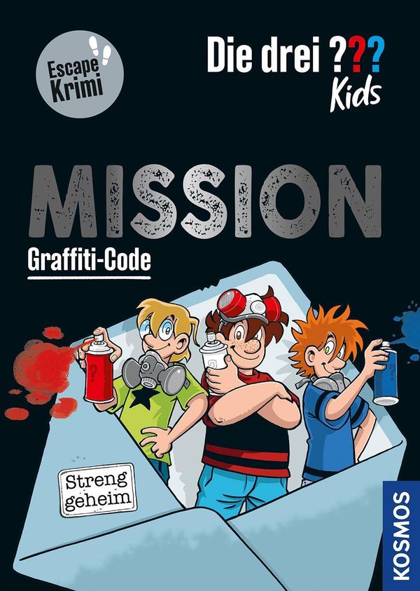 Die drei ??? Kids, Mission Graffiti-Code - Nina Schiefelbein (Buch)
