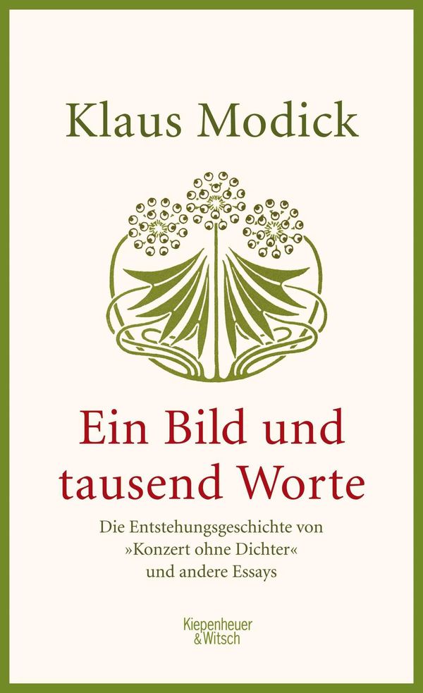 Ein Bild und tausend Worte - Klaus Modick (Buch)
