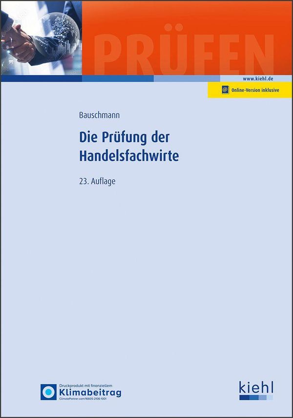 Die Prüfung der Handelsfachwirte - Erwin Bauschmann (Buch)