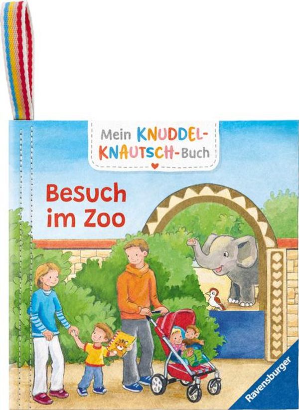 Mein Knuddel-Knautsch-Buch - Besuch im Zoo - Friederike Kunze (Buch)