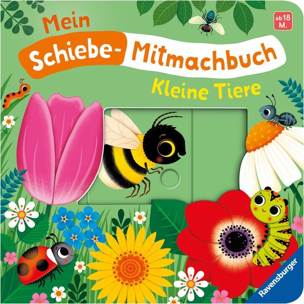 Mein Schiebe-Mitmachbuch - Kleine Tiere - Bernd Penners (Buch)