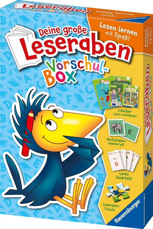 Leserabe Sonderausgaben - Deine große Leseraben Vorschul-Box (Buch)