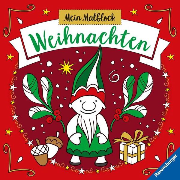 Mein Malblock Weihnachten (Buch)