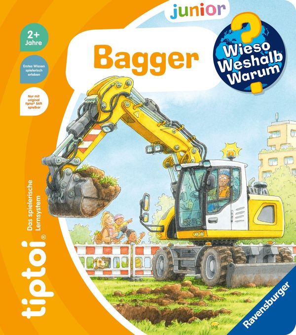 tiptoi Wieso? Weshalb? Warum? junior - Bagger - Inka Friese (Buch)