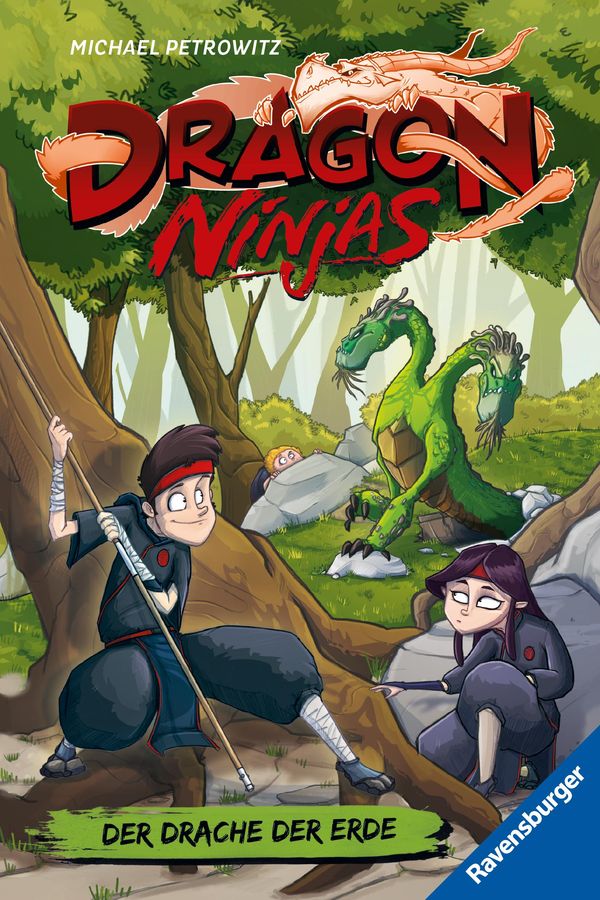 Dragon Ninjas, Band 4 - Der Drache der Erde - Michael Petrowitz (Buch)
