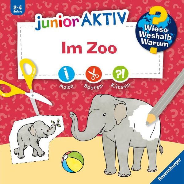 Wieso? Weshalb? Warum? junior AKTIV - Im Zoo (Buch)