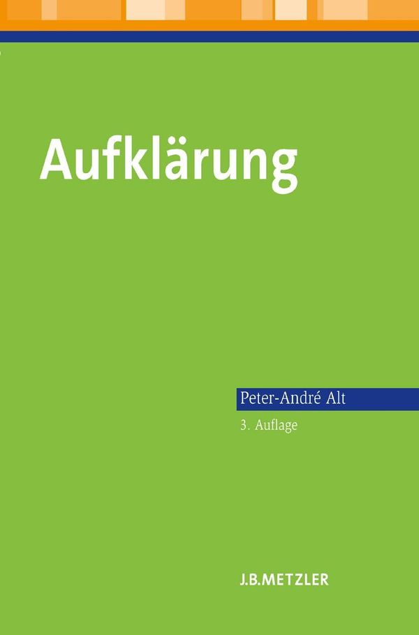 Aufklärung - Peter-André Alt (Buch)