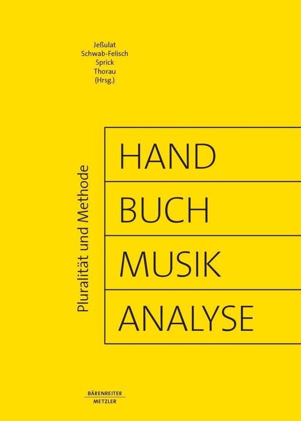 Handbuch Musikalische Analyse (Buch)