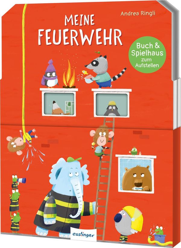 Buch & Spielhaus zum Aufstellen: Meine Feuerwehr (Buch)