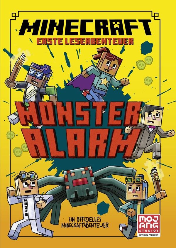 Minecraft Erste Leseabenteuer - Monster-Alarm - Nick Eliopulos (Buch)