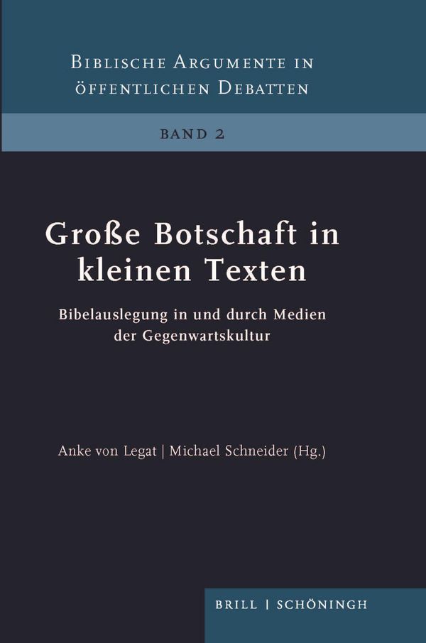 Große Botschaft in kleinen Texten (Buch)
