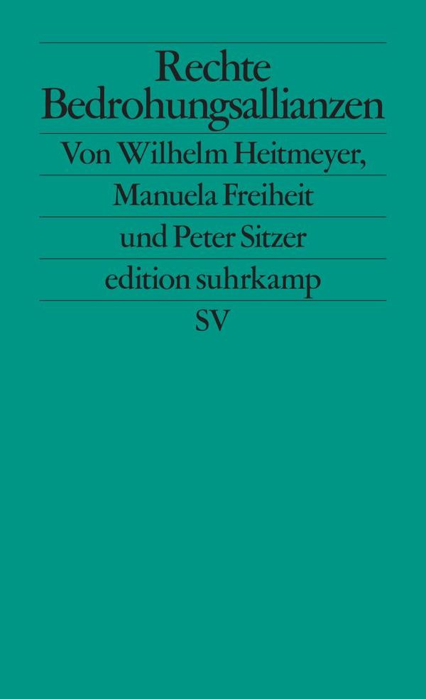 Rechte Bedrohungsallianzen - Wilhelm Heitmeyer (Buch)