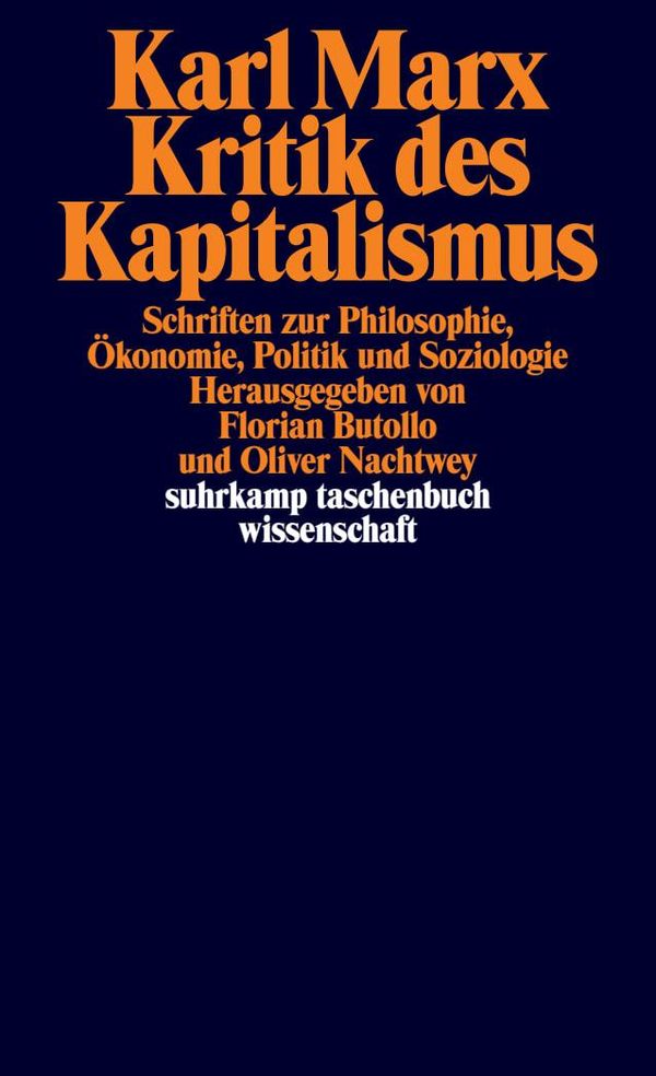 Kritik des Kapitalismus - Karl Marx (Buch)