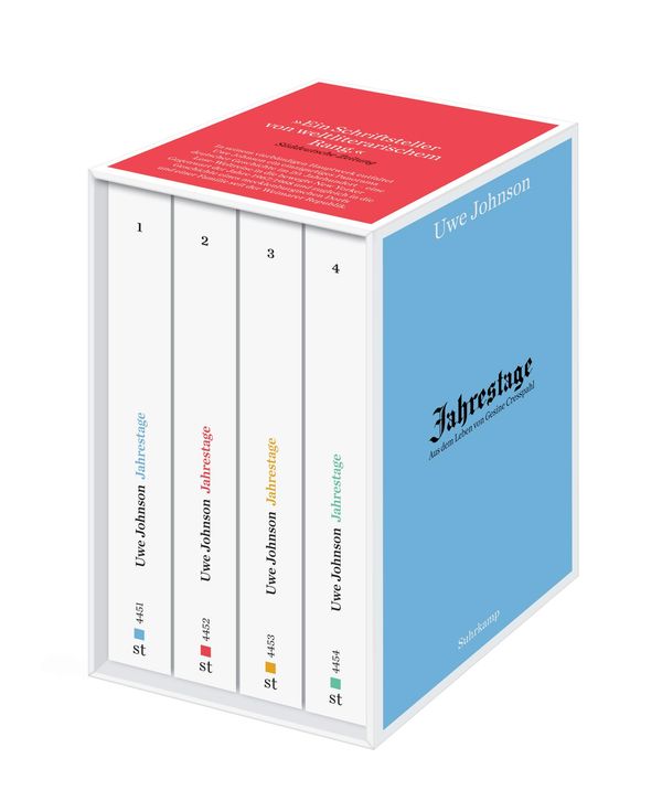 Jahrestage 1-4 - Uwe Johnson (Buch)