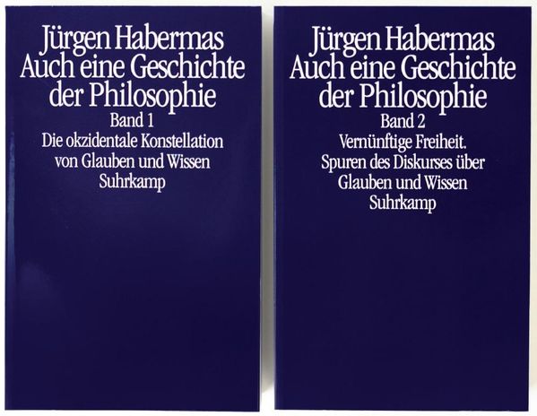 Auch eine Geschichte der Philosophie - Jürgen Habermas (Buch)