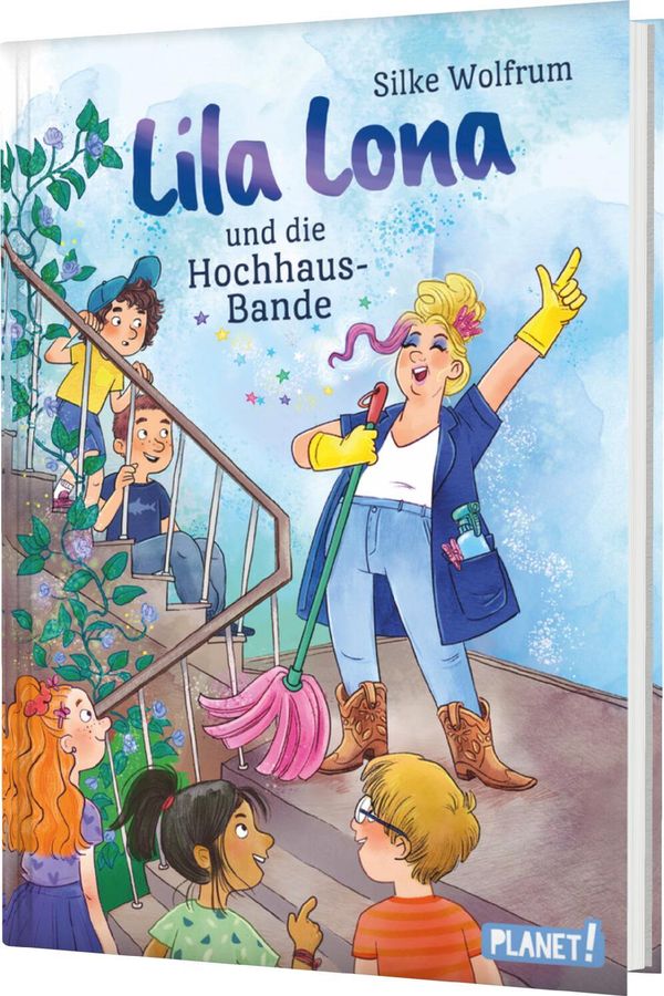 Lila Lona und die Hochhaus-Bande - Silke Wolfrum (Buch)