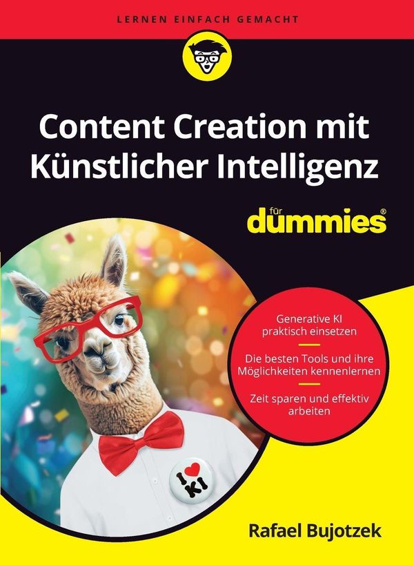 Content Creation mit Künstlicher Intelligenz für Dummies (Buch)