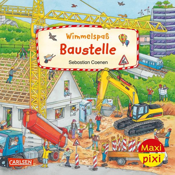 Maxi Pixi 424: VE 5: Wimmelspaß Baustelle (5 Exemplare) (Buch)
