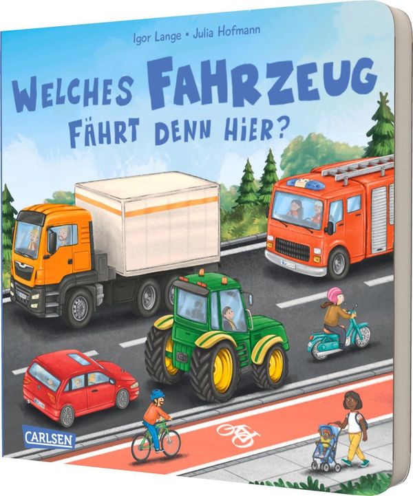Welches Fahrzeug fährt denn hier? - Julia Hofmann (Buch)