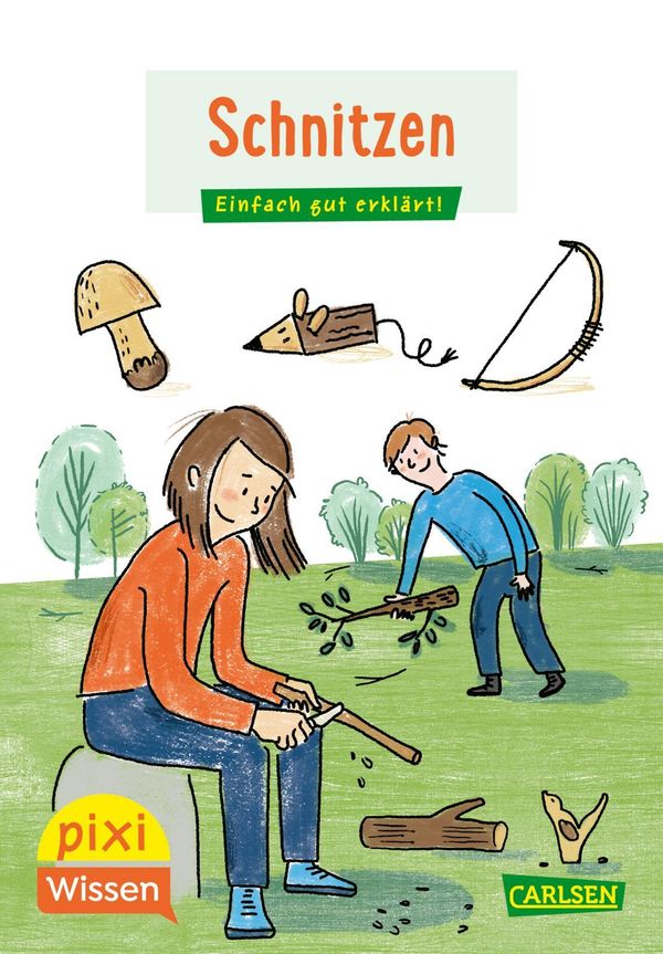 Pixi Wissen 114: VE 5 Schnitzen - Linda Hartwig (Buch)