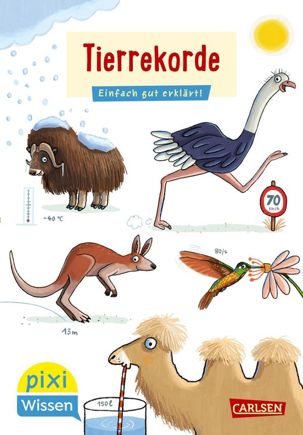Pixi Wissen 116: VE 5 Tierrekorde - Bianca Borowski (Buch)