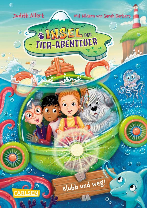 Insel der Tier-Abenteuer 2: Blubb und weg! - Judith Allert (Buch)