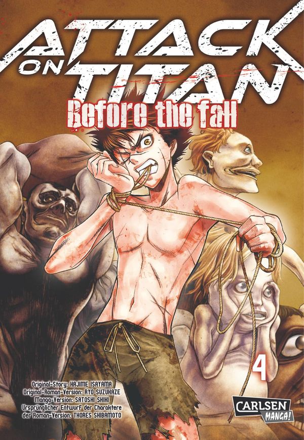 Attack on Titan - Before the Fall 4 - Hajime Isayama (Buch)