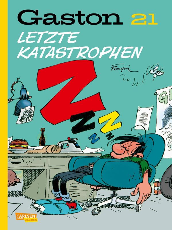 Gaston Neuedition 21: Letzte Katastrophen - André Franquin (Buch)